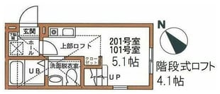 ハーミットクラブハウス大倉山の物件間取画像